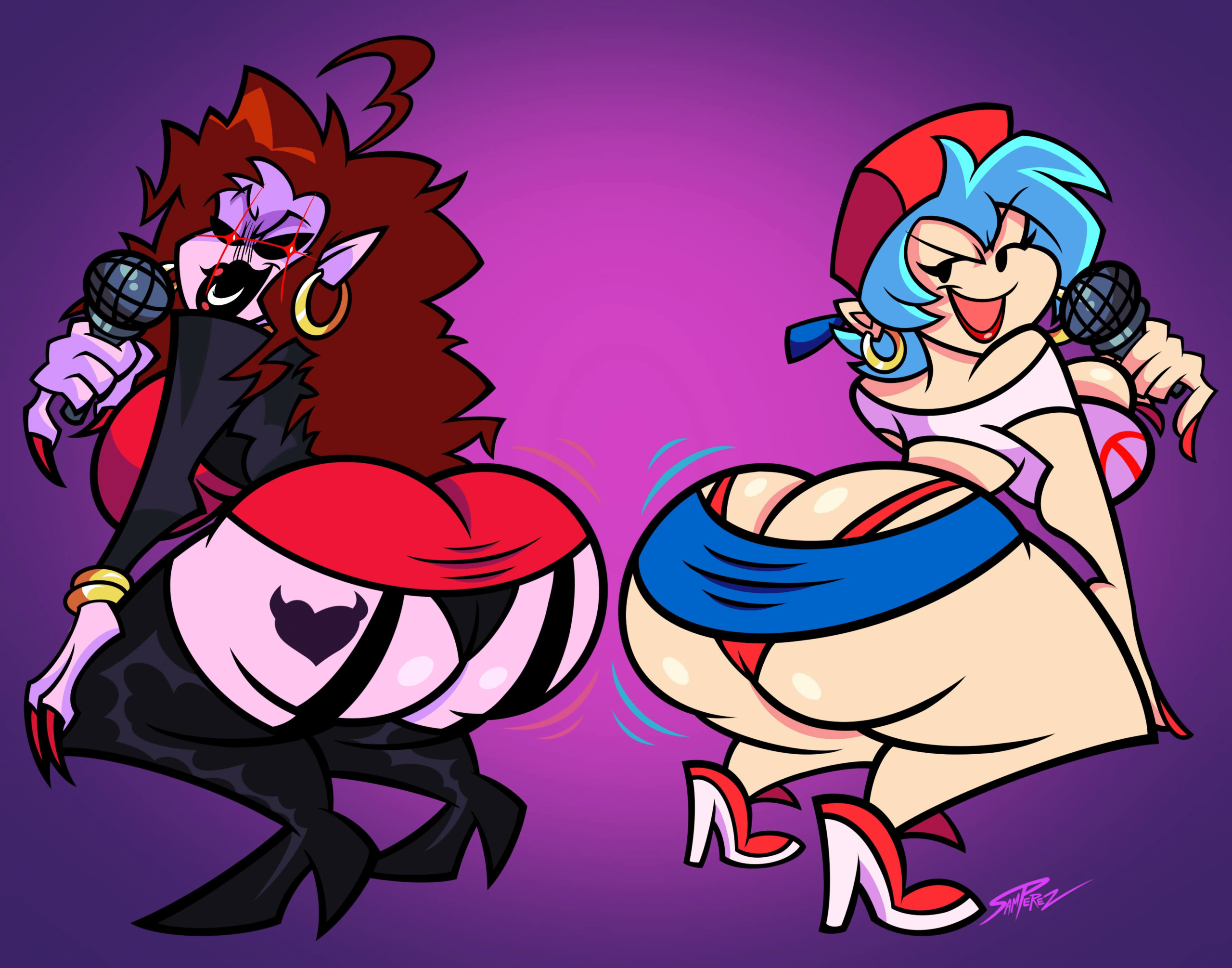 Friday Night Twerkin by SPerezArt on Newgrounds