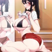 Wallpaper : original characters anime girls big boobs digital art 2D portrait display artwork horns ass 3049x4116