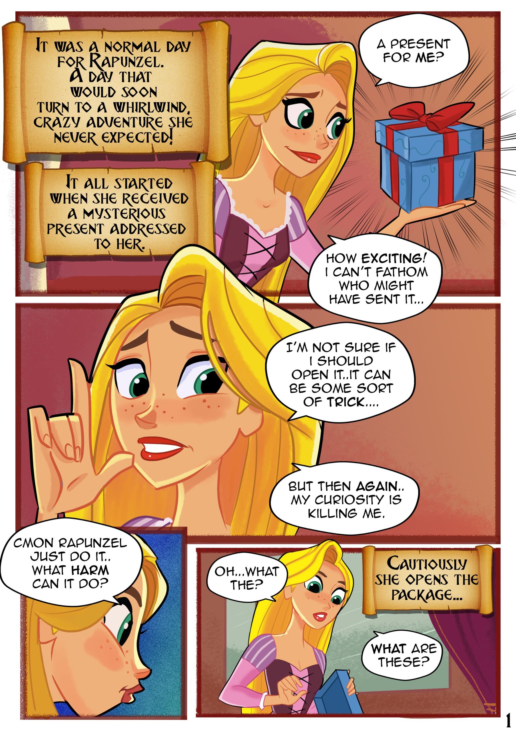 Tangled Comic Poochygirls Cartoon Porn Comic