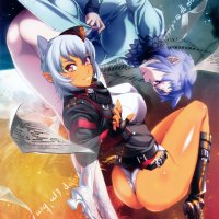 Wallpaper : illustration anime girls animal ears ass dress skirt thong dark skin heels comics leotard Demonbane comic book 2422x3502
