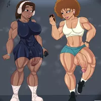 Fitness Girls OC -FUTA COMMISSION- by YutoMaster on Newgrounds