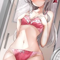 small boobs anime anime girls bikini