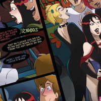Shaggy en Fred feesten met de Hex-meisjes Scooby Doo