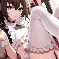 ass cat girl blue eyes anime anime girls cat ears maid maid outfit